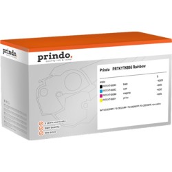 ORIGINAL Prindo Value Pack nero / ciano / magenta / giallo PRTKYTK895 Rainbow Classic